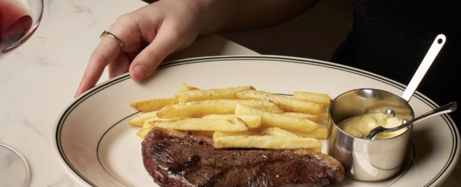 Tuesday night is for Steak Frites at Le Foyer Restaurant & Cocktail Bar Bendigo